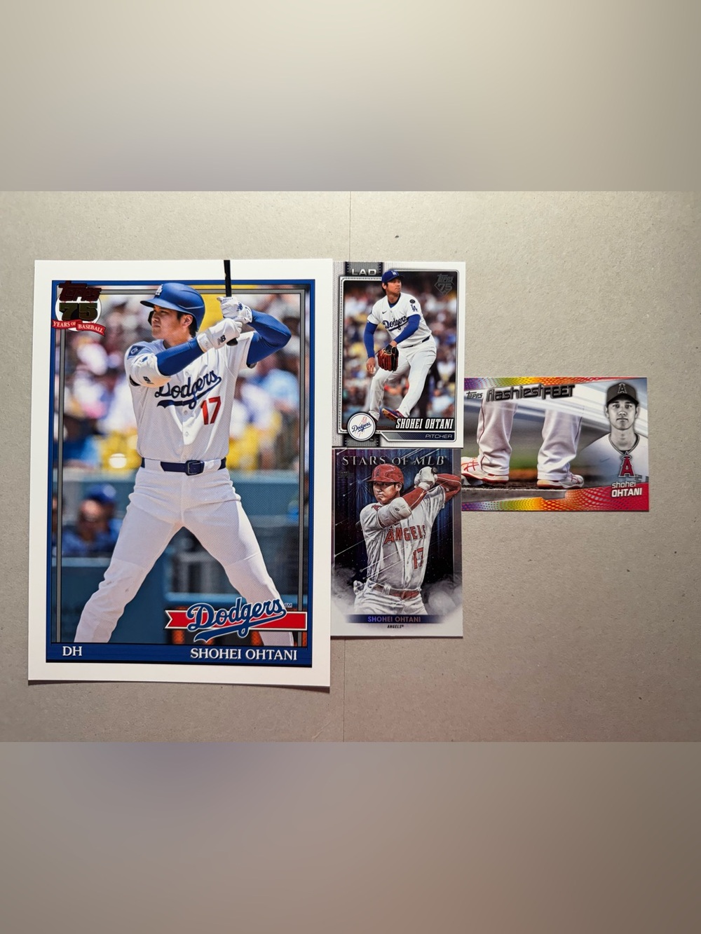 Topps Shohei Ohtani Baseball Cards